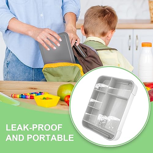 Leak-proof lunch box for children, bread box, snack box, perfect for school, kindergarten & outings