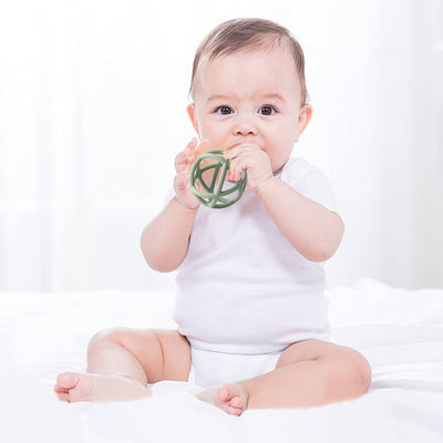 Baby toys, gripping ring and teether