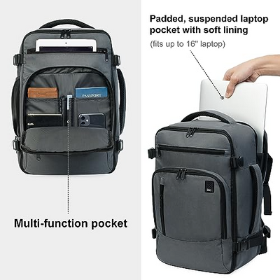 Backpack  for Ryanair Aeroplane Travel Backpack Hand Luggage Laptop Daypacks PET Recycled Environmentally Friendly Backpack Waterproof Under Seat 20 L