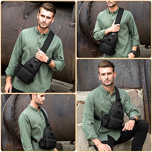 Tactical Chest Bag Militärische Umhängetasche Tactical Chest Sling Pack Crossbody Bag