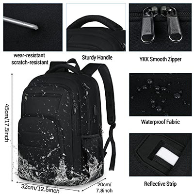 Laptop Backpack Waterproof School Backpack Teenager Travel Backpack Hand Luggage Backpack Business Work Backpack