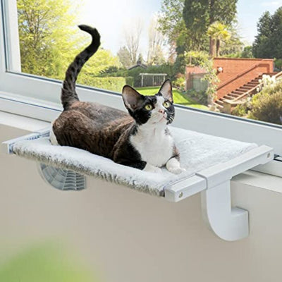 Cat window hammock for indoor cats and kittens