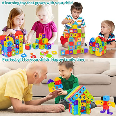 Building blocks for toddlers and children 160-piece toy building sets - Interlocking building blocks