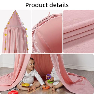 Baby canopy, bed nursery bed curtain cotton decoration mosquito net