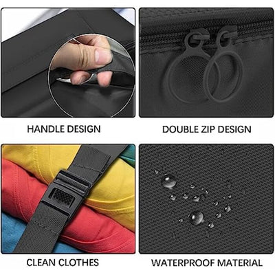 Packing cubes for suitcases, 9 pieces Luggage organizer for rucksack