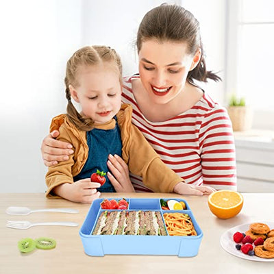 Leak-proof lunch box for children, bread box, snack box, perfect for school, kindergarten & outings