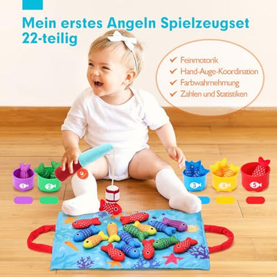 Kinderspielzeug für Kinder Angelspielzeug Lernspiele Motorikspielzeug