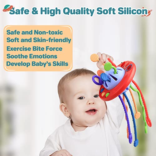 Motor activity toys to hang up, sensory toys, learning games for babies