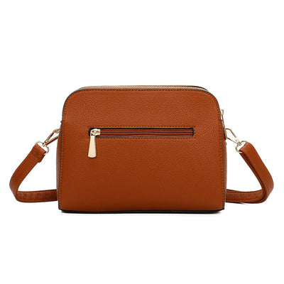 Sac à Bandoulière Solide en Cuir PU