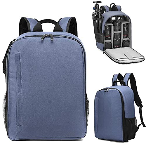 Kamerarucksack Wasserdichter Fotorucksack Professionelle Kameratasche für spiegellose DSLR/SLR,