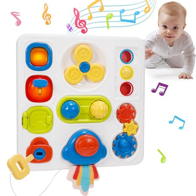 9 in 1 baby motor activity toy Sensory toy Baby baby cube toy Busy Board