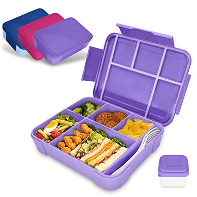 Leak-proof lunch box for children, bread box, snack box, perfect for school, kindergarten & outings