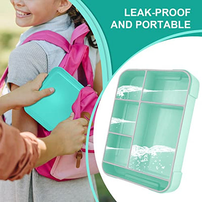 Leak-proof lunch box for children, bread box, snack box, perfect for school, kindergarten & outings