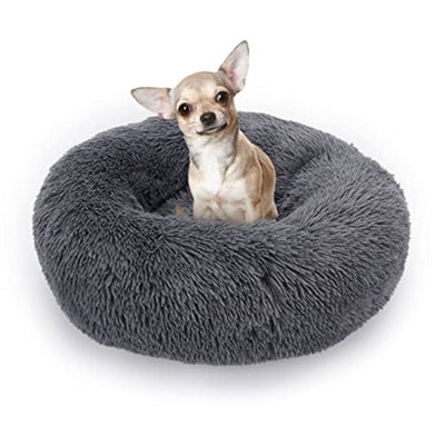 Cat Bed Fluffy Cat Pillow Washable Dog Bed Small Dogs Pet Bed for Small Dogs, Cats and Other Pets (60cm)