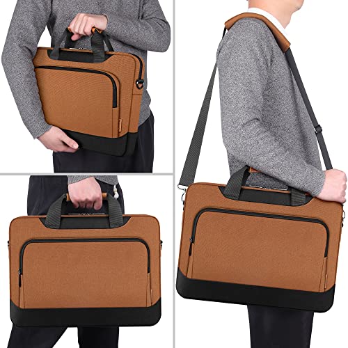 Laptop Protective Cover Business Briefcase Laptop Shoulder Bag Compatible with  Laptops/ HP Pavilion /MSI GS73VR Stealth Pro/Dell Inspiron /Acer/ASUS