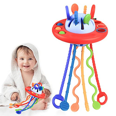 Motor activity toys to hang up, sensory toys, learning games for babies