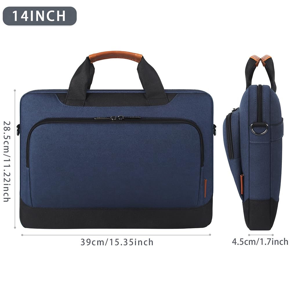 Laptop protective cover Briefcase with shoulder strap Portable carrying case