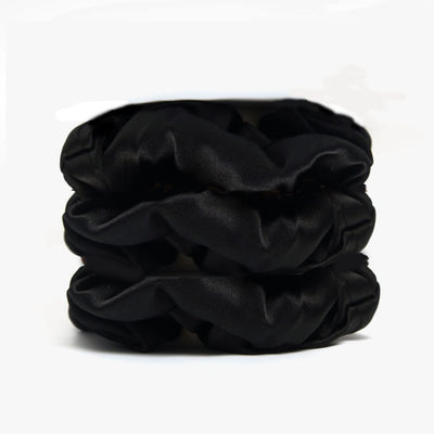 3 Pieces of Silk Hair Ties