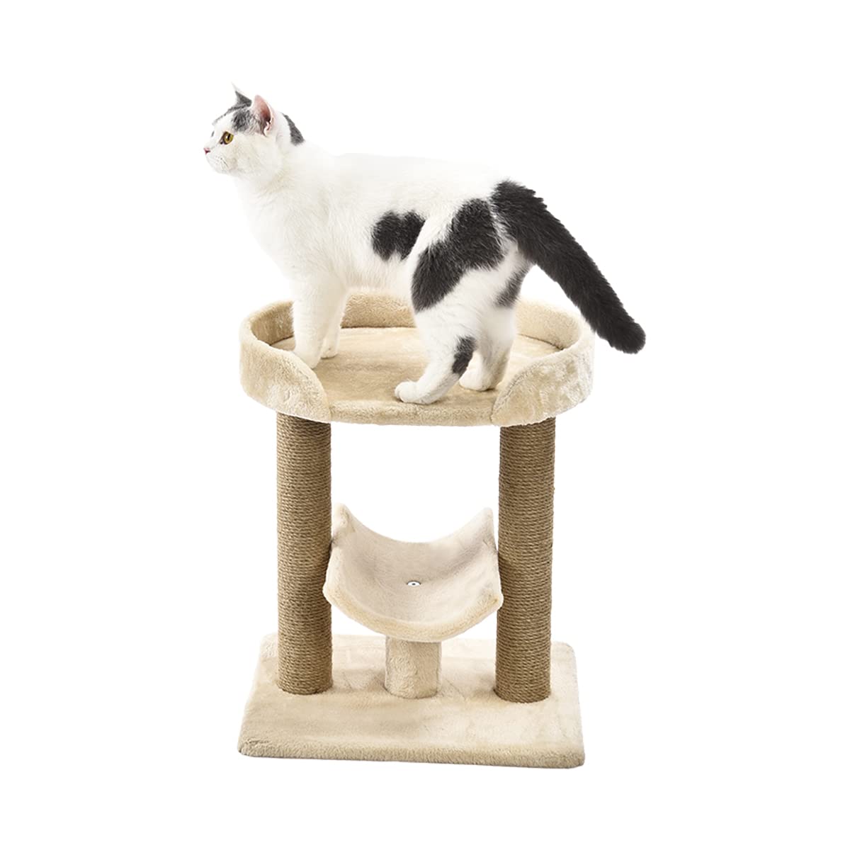 Arbre à Chat Beige avec Plateforme