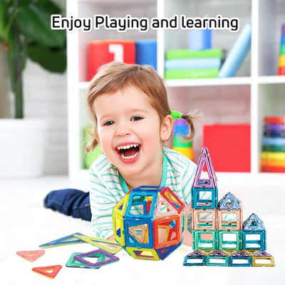 Magnetic building blocks 48 pieces magnetic toy children DIY magnetic toy magnet