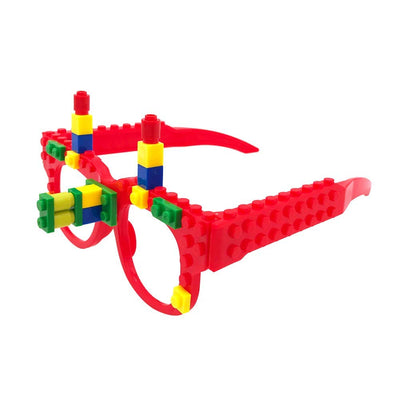 Building Blocks Glasses Splice Glasses Toys: 12 Pieces Building Bricks