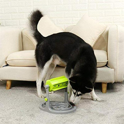 IQ Treat Interactive Pet Dog Toy Feeder Food Dispenser For Puppy Small Medium And Large Dogs Cats