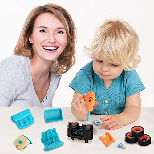 Assembly toy car truck excavator toy with screwdriver  construction vehicles vehicles