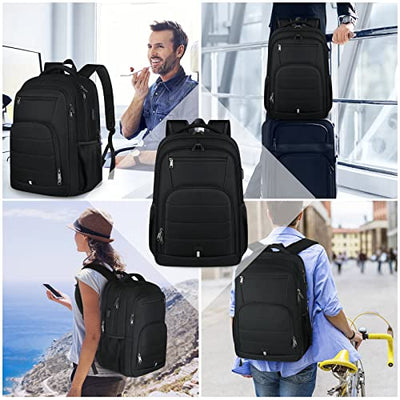 Laptop-Rucksack Wasserdichter Schulrucksack Teenager-Reiserucksack Handgepäck-Rucksack Business-Arbeitsrucksack