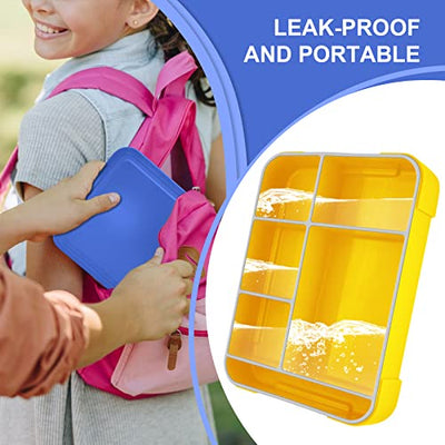 Leak-proof lunch box for children, bread box, snack box, perfect for school, kindergarten & outings