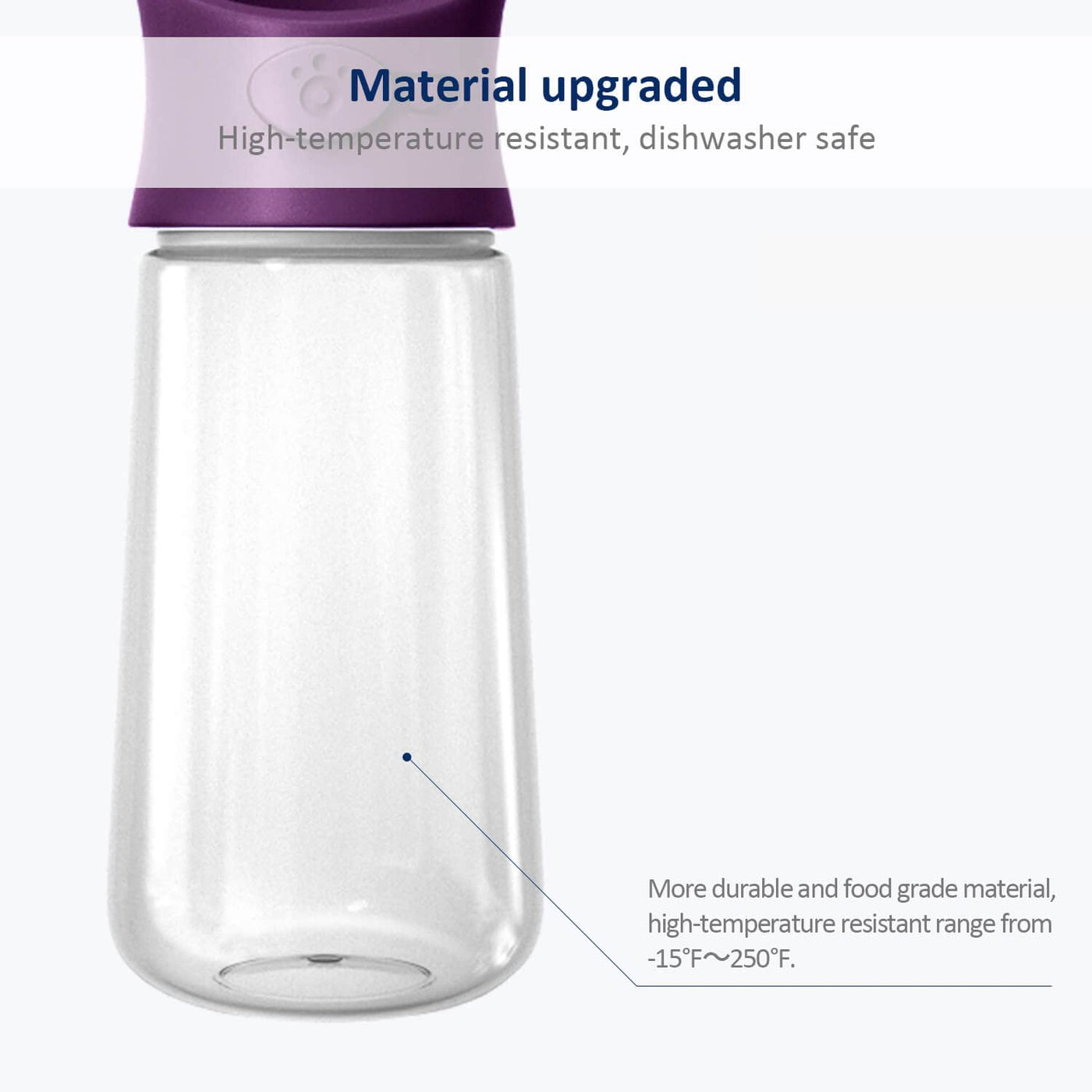 Leak-proof drinking bowl for dogs - Practical for walks, hiking & travel