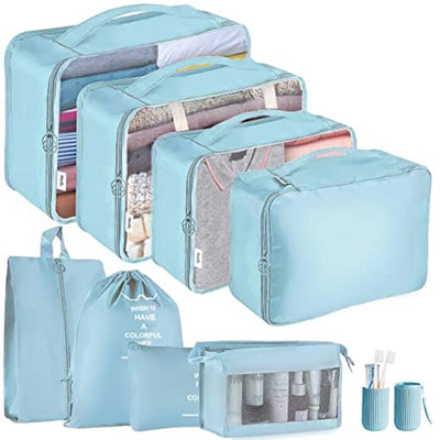 Koffer Organizer Set 10 Stück Packing Cubes Set Koffer Organizer Set Packing Cubes