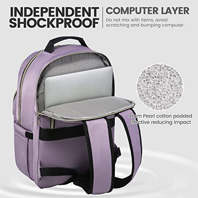 Backpack , Waterproof Laptop Bag Daypacks Elegant School Backpack with USB Charging Port