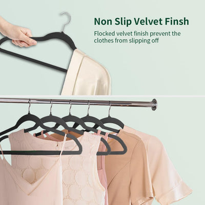 36-Pack velvet Hangers