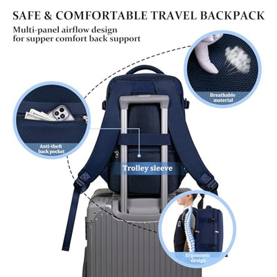 Handgepäck Rucksack für Ryanair Rucksack Wasserdicht Laptop