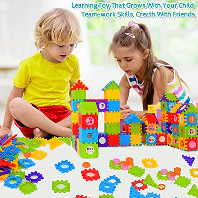 Building blocks for toddlers and children 160-piece toy building sets - Interlocking building blocks