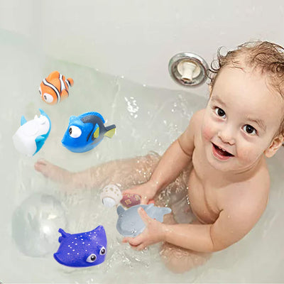 Children's bath toy, floating water toy children's gift, ocean bath toy sand toy