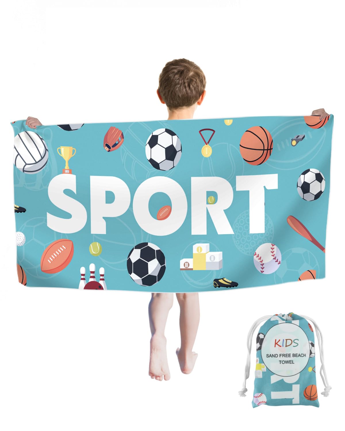 Serviettes de plage à séchage rapide