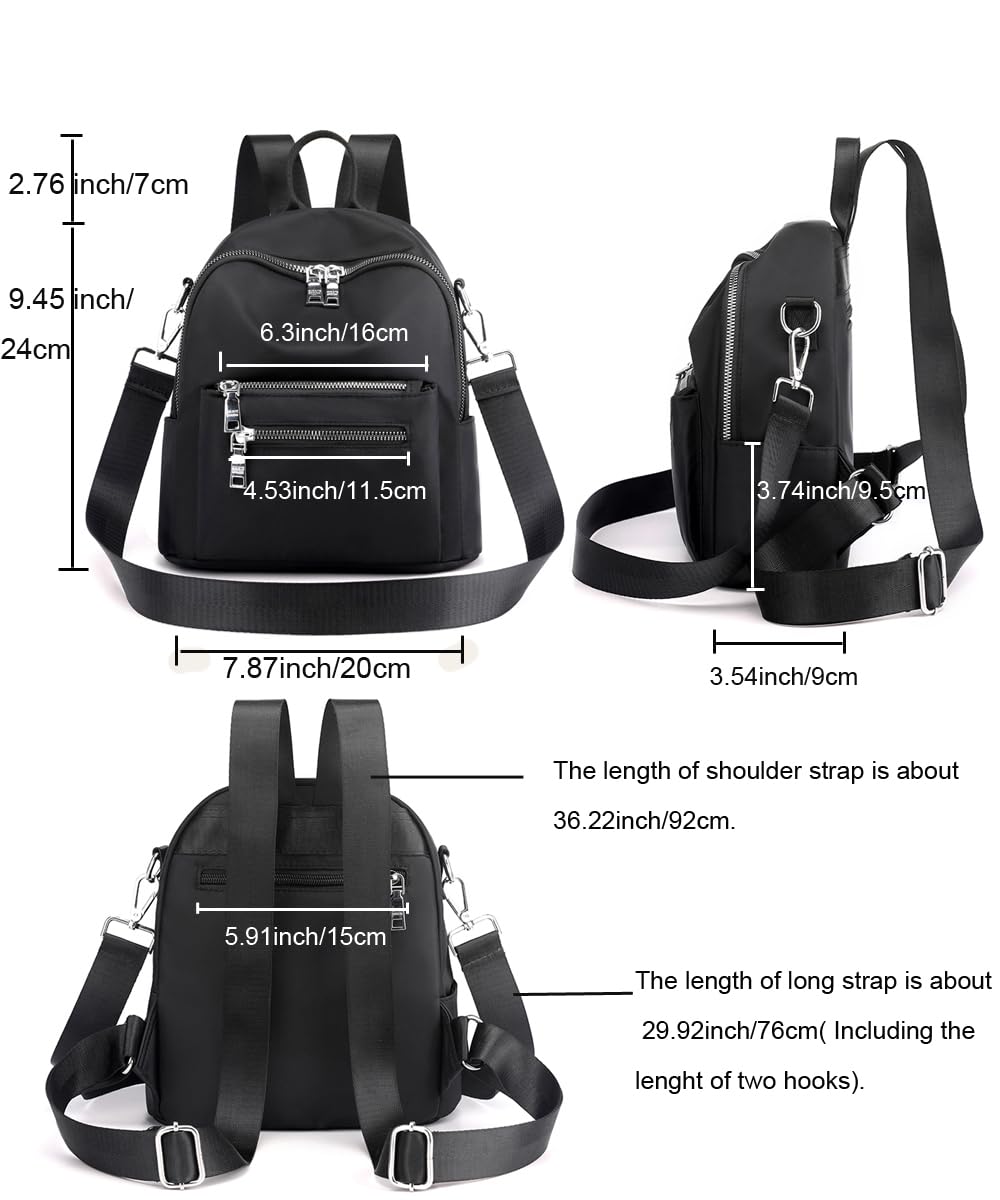 School Backpack 2 In 1 Waterproof Casual Daypack