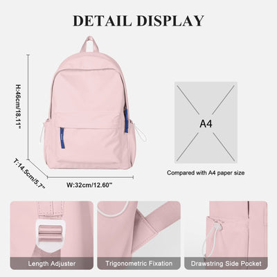 School Backpack , Causal Travel School Bags 1 Backpack Lightweight Backpack Water Repellent