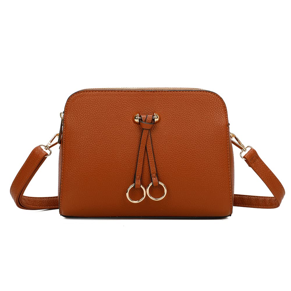 Sac à Bandoulière Solide en Cuir PU