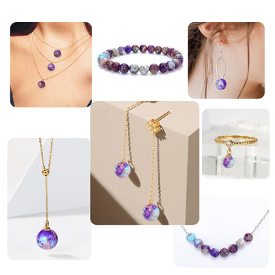 Bracelets en perles de pierre naturelle avec vos propres mains