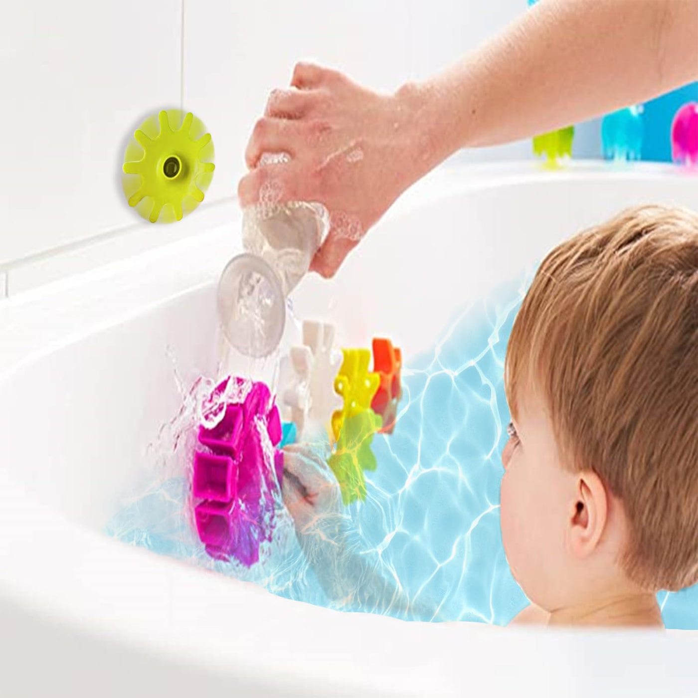 Baby bathtub toy, year pinion baby bathtub, puzzle games