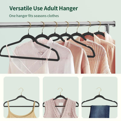 36-Pack velvet Hangers
