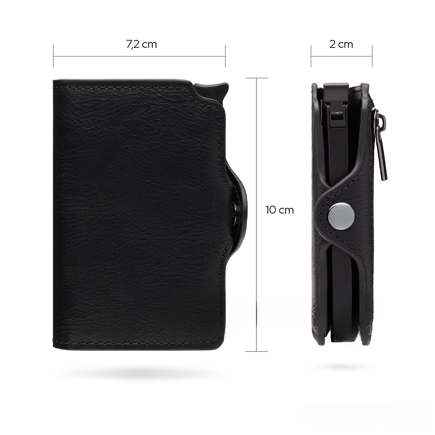 1 Porte-cartes protégé avec protection RFID