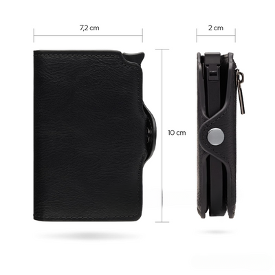 1 Porte-cartes protégé avec protection RFID