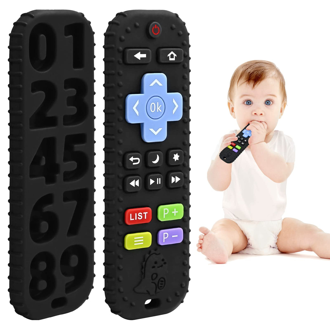 Teething rings, remote control baby teething aid toddler