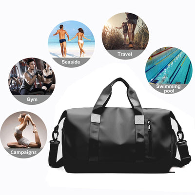 Sporttasche Reisetasche mit Schuhfach und Nassfach