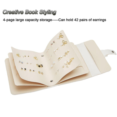 Rangement de boucles d'oreilles Pochette pour boucles d'oreilles Petits sacs de rangement de livres