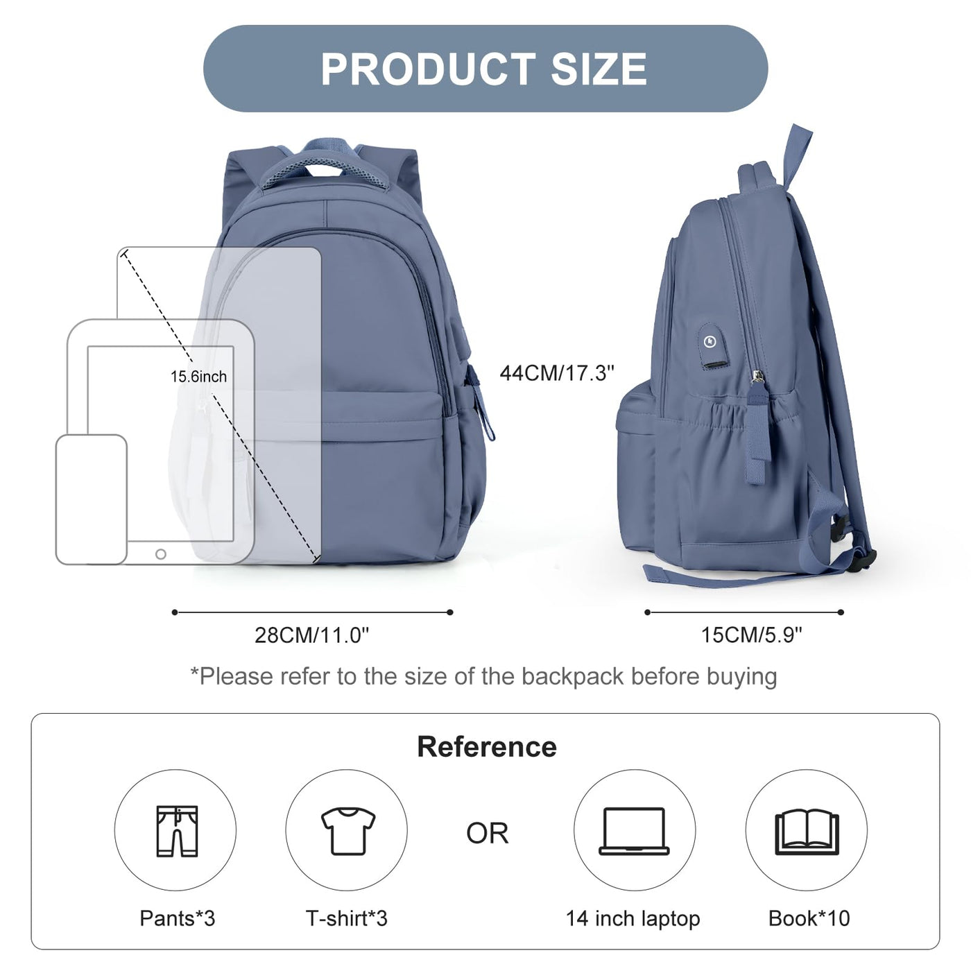 School backpack Backpack Laptop backpack Lightweight school bag