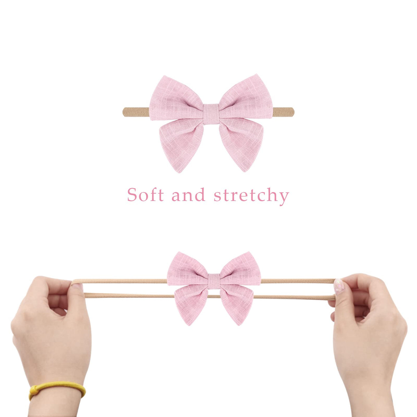 Bandeaux pour bébé Bandeau en nylon pour bébé